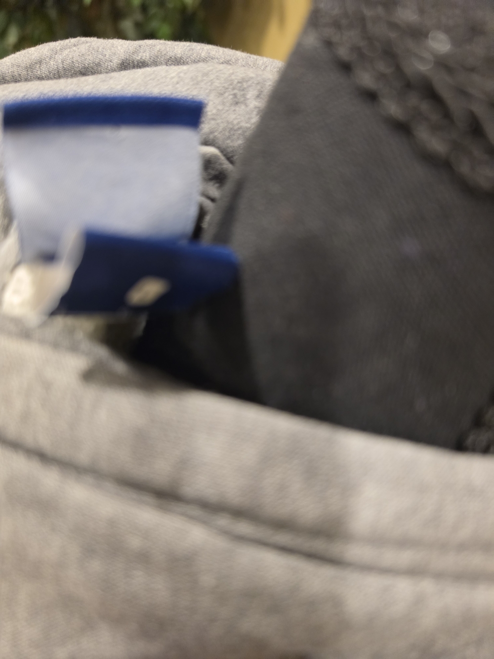 Nike Men's Heather Charcoal Hooded Sweatshirt - Picture 6 of 6
